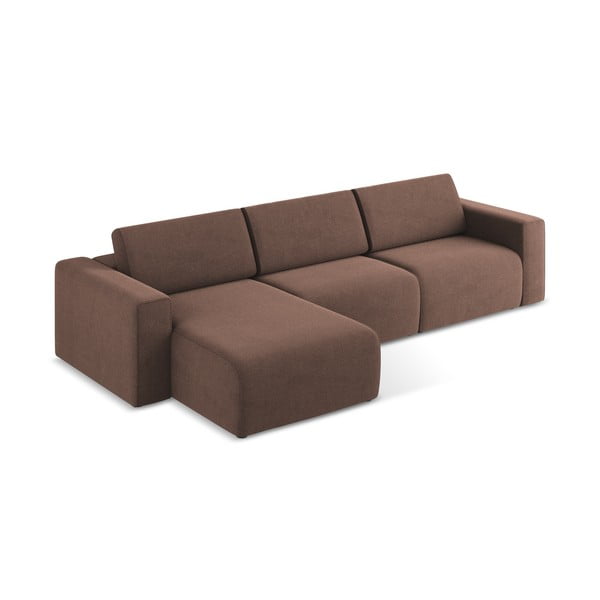 Roosa modulaarne nurgadiivan (vasakpoolne nurk) Kalea - Makamii-image-3