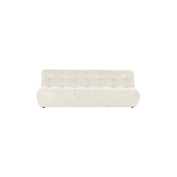 Kreemikas sametist diivan 212 cm Kelso - Jotex-image-2