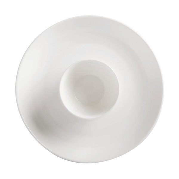 Valge portselanist kastmealus Chip & Dip - Maxwell & Williams