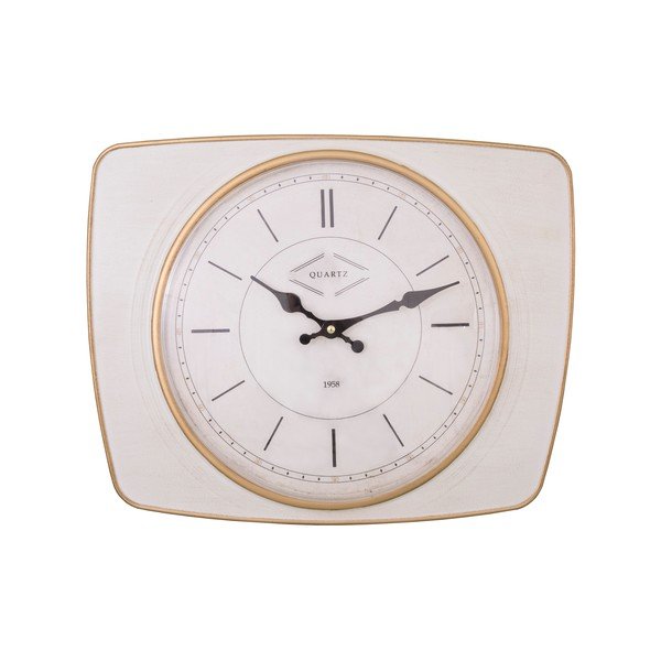 Valge vintage seinakell - Antic Line