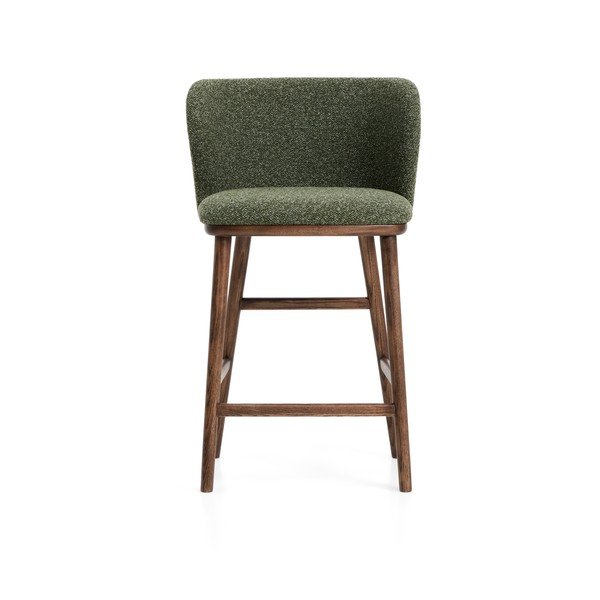 Tumeroheline polsterdatud baaritool (istme kõrgus 65 cm) Ciselia - Kave Home-image-4
