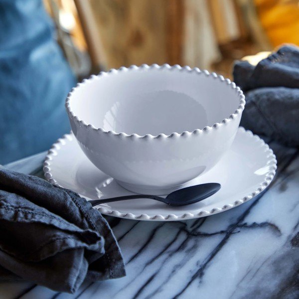 Valge keraamiline kauss , ⌀ 16 cm Pearl - Costa Nova-image-1
