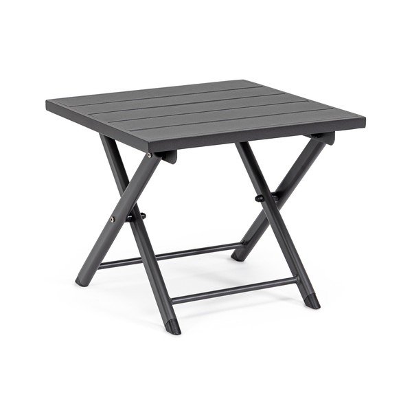 Alumiiniumist aia diivanilaud 43x44 cm Taylor - Bizzotto