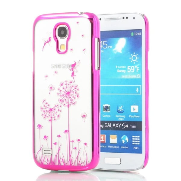 ESPERIA růžový s pampeliškami pro Samsung Galaxy S4 mini