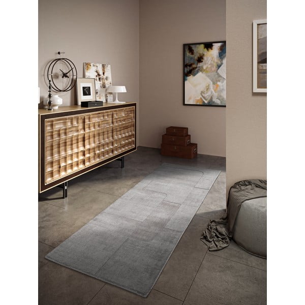 Hall käsitsi kootud villane koridorivaip 80x250 cm Charlotte - Villeroy&Boch-image-1