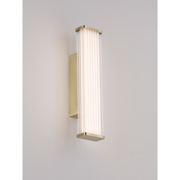 Metallist LED-seinalamp mattkuldses värvitoonis Misty - Nova Luce-image-2