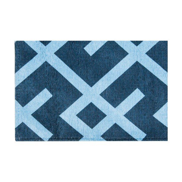 Vysoce odolný kuchyňský koberec Webtappeti Labyrinth Blue, 60 x 220 cm-image-4