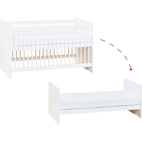 Voodi koos eemaldatava võrevoodiga , 70 x 140 cm Maxim - Vox-image-3