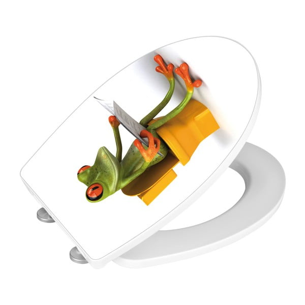Lihtsalt sulguv WC-iste News, 45 x 38,8 cm Frog - Wenko-image-4