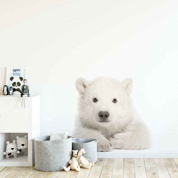 Nástěnná samolepka Dekornik Polar Bear, 58 x 55 cm-image-1
