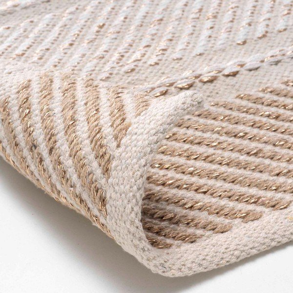 Kreem pestav vaip 60x90 cm Silves - douceur d'intérieur-image-4