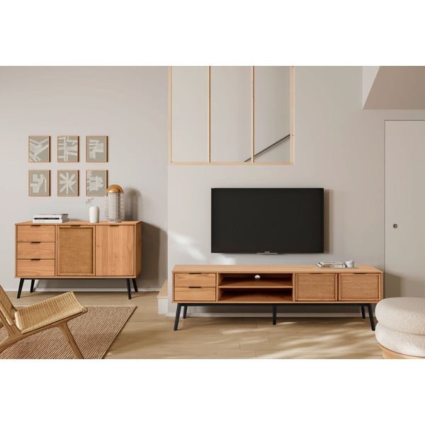 Männipuidust kummut 130x80 cm Natasha - Marckeric-image-1