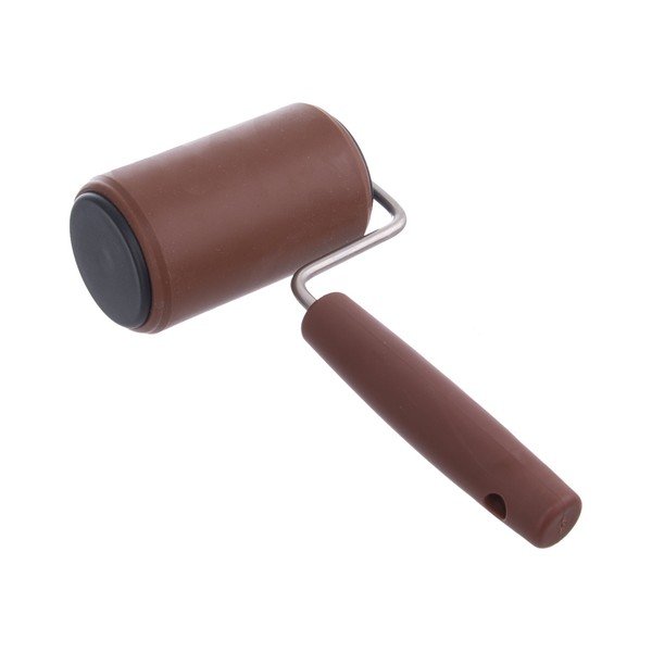 Silikonový váleček s hnědou rukojetí Orion Mini