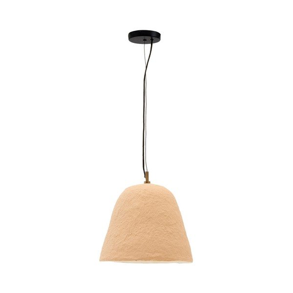 Beež ripplamp ø 25 cm Lisora - Kave Home