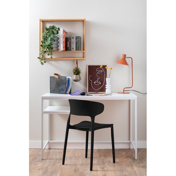 Mustad plastikust söögitoolid 4tk komplektis Fain - Leitmotiv-image-1