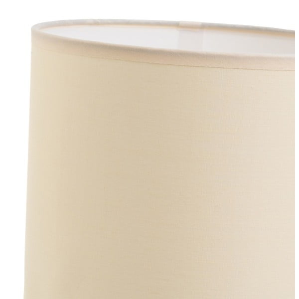 Kreem-tellisevärvi laualamp tekstiilist varjuga (kõrgus 39 cm) - Casa Selección-image-3