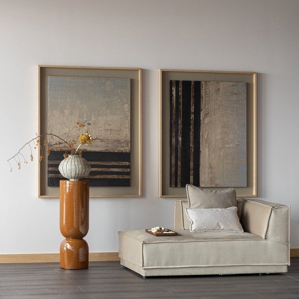 Metallist lillealus ø 32 cm (kõrgus 95 cm) Toval - WOOOD-image-1