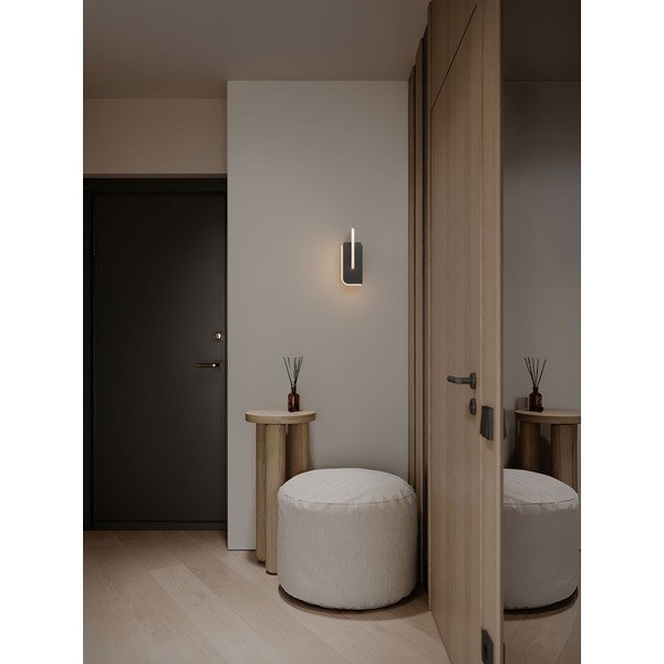 Helehall metallist hämardatav LED-seinavalgusti Totem - Nova Luce-image-2