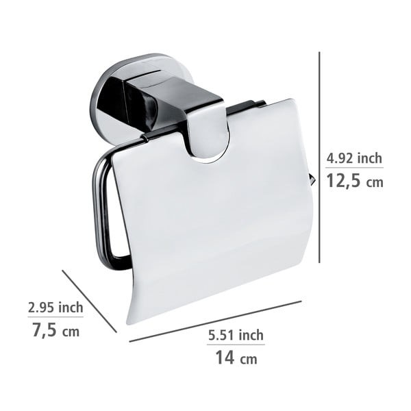 Isehoidev metallist tualettpaberi hoidja Maribor - Wenko-image-3