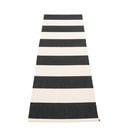 Must-valge sise/välisvaip 70x225 cm Bob Black Vanilla – Pappelina