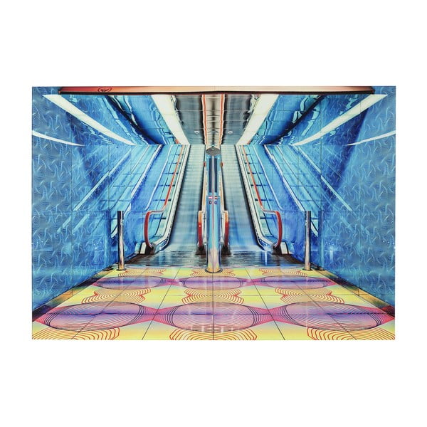 Skleněný obraz Kare Design Escalator Show, 120 x 80 cm