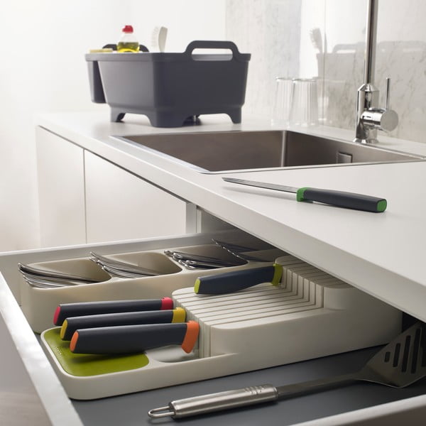 Valge-roheline kompaktne riidekapp DrawerStore DrawerStore™ - Joseph Joseph-image-1