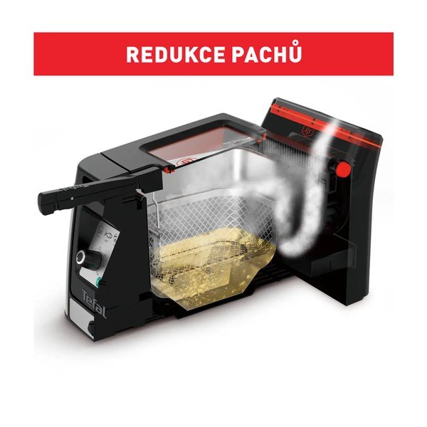 Matt must-hõbedane fritüür Clear Duo FR600D10 - Tefal-image-3