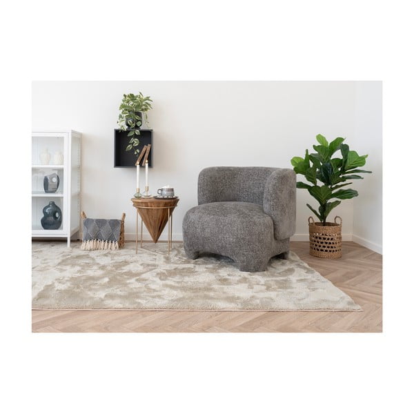 Sinine taaskasutatud puuvillast pleed 130 × 180 cm Izmir – House Nordic-image-3