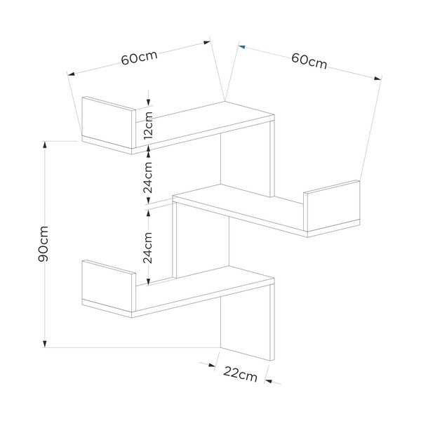 Bílý policový díl Luksa-image-2