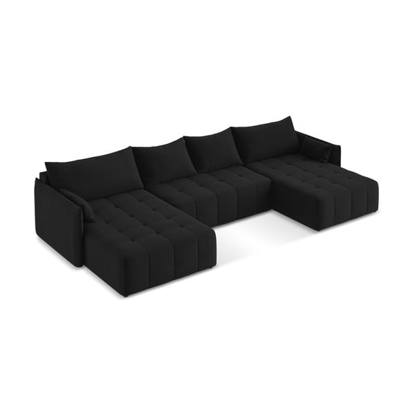  Must lahtikäiv/panipaigaga nurgadiivan (U-kujuline) Moku – Makamii-image-2