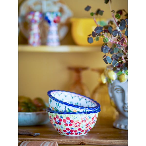 Kivikeraamikast serveerimiskausid 2tk komplektis 380 ml Florist - Bloomingville-image-3