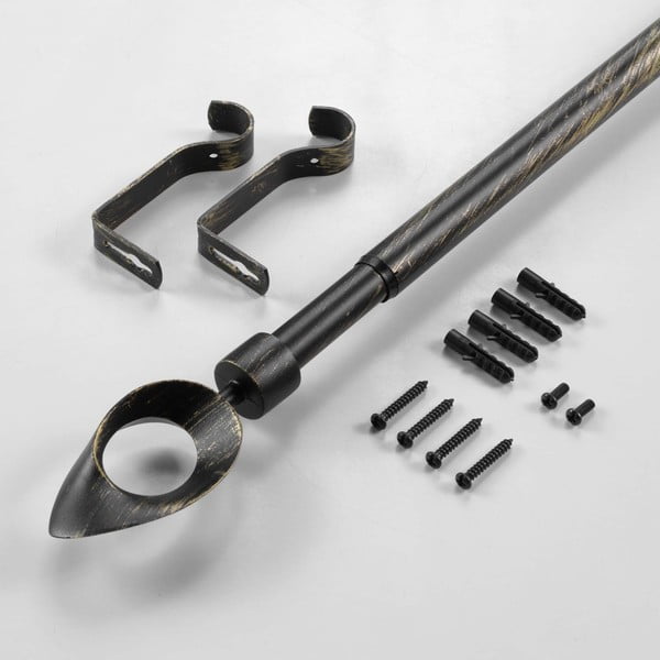 Metallist pikendatav kardinapuu 120 - 210 cm Ovalon - douceur d'intérieur-image-3