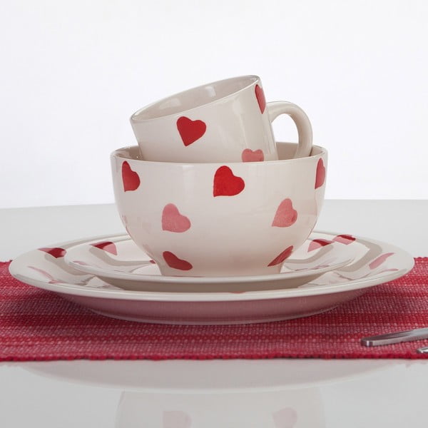 Porcelánový set Hearts, 16 ks-image-2