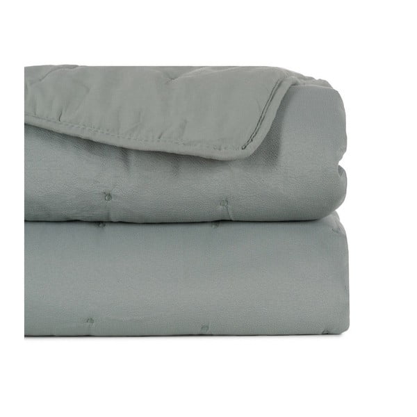 Hallikasroheline tepitud voodikate 230x280 cm - Ixia