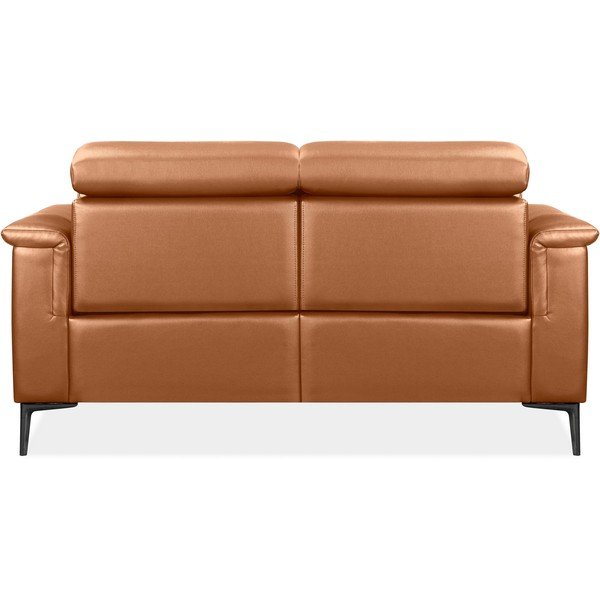 Pruun kunstnahast diivan 160 cm Lund - Støraa-image-3