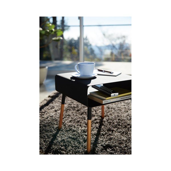 Must kohvilaud, kõrgus 35 cm Plain - YAMAZAKI-image-1