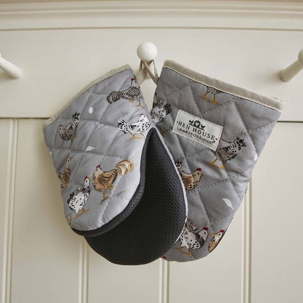 Puuvillased pajakindad 2tk komplektis Hen House - Cooksmart ®-image-1