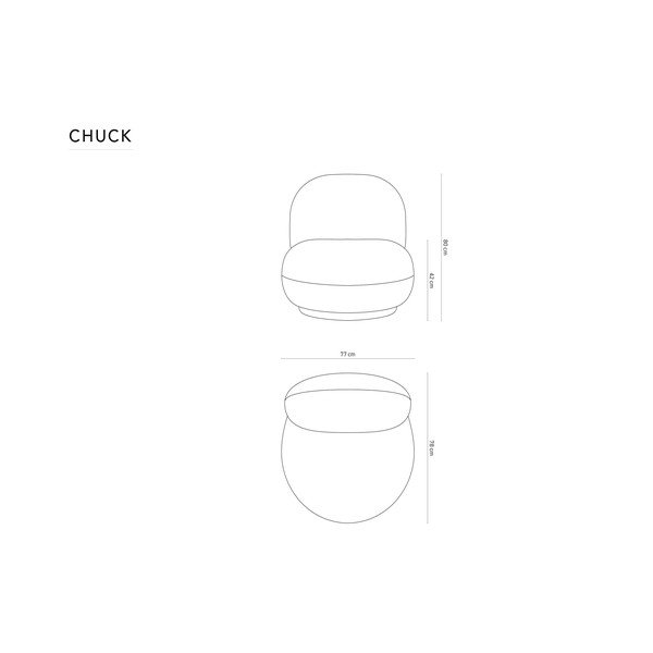 Helesinine pöörlev šenill-tool Chuck - Micadoni-image-4