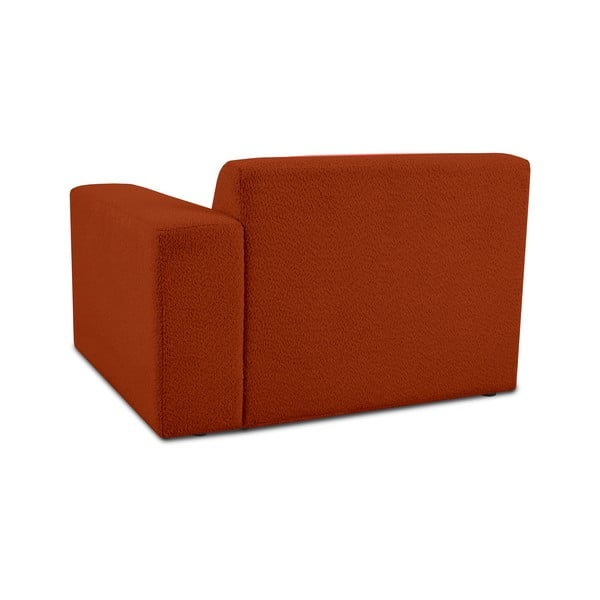 Tellisevärvi bukleekangast diivanimoodul (parem nurk) Roxy - Scandic-image-2