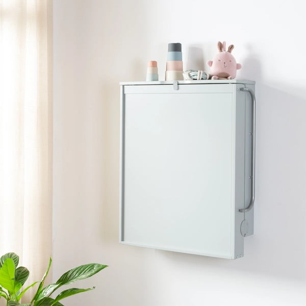 Roheline/hall seinale kinnitatav mähkimislaud Roba style – Roba-image-4