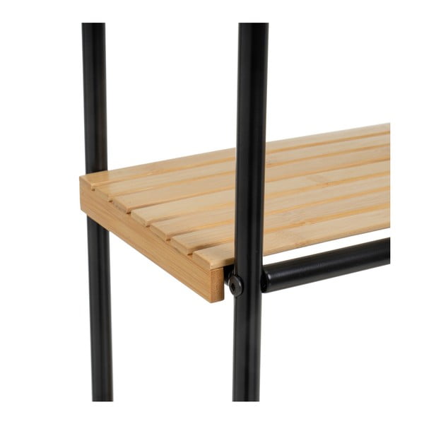 Must-bambusest riiul 41x77 cm - Casa Selección-image-3