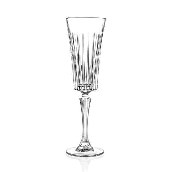 Komplekt 6 Edvige kristallist šampanjaklaasi, 210 ml - RCR Cristalleria Italiana