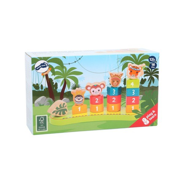 Laste puidust puzzle Džungel - Legler-image-3