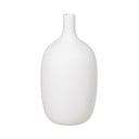 Valge keraamiline vaas, kõrgus 21 cm - Blomus
