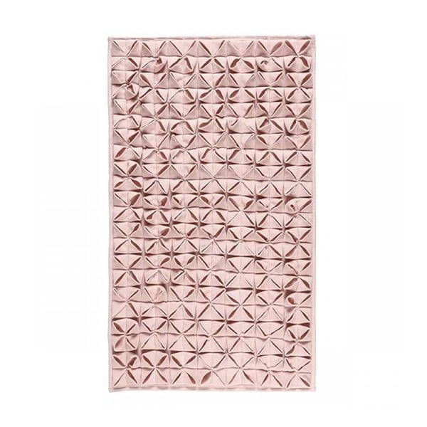 Koupelnová předložka Origami 60x100 cm, růžová