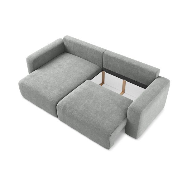 Hall šenilldiivanvoodi/panipaigaga nurgadiivan (vasak nurk/diivanvoodiga) Kona - Makamii-image-4