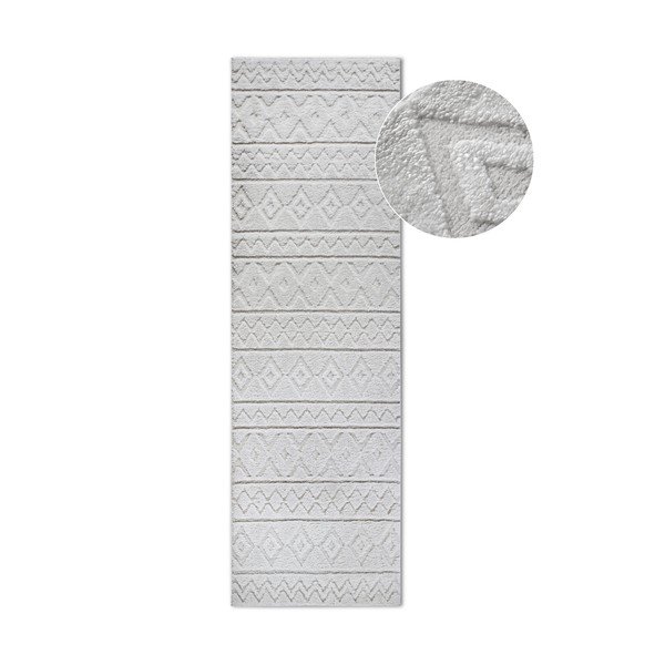 Kreem vaip 80x240 cm Itinerance Cream White - Elle Decoration