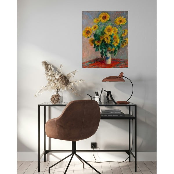 Maali reproduktsioon 40x50 cm Claude Monet - Bouquet of Sunflowers - Fedkolor-image-1