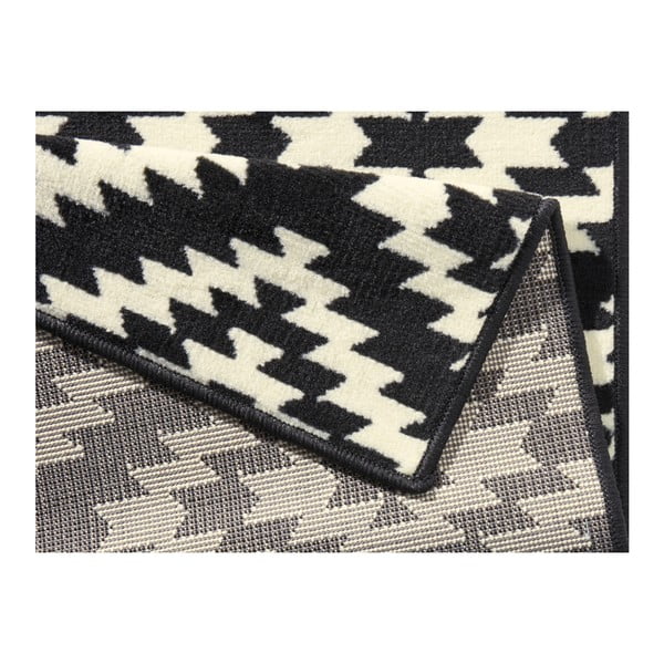 Must-valge jooksja , 80 x 200 cm Basic Nordic - Hanse Home-image-2