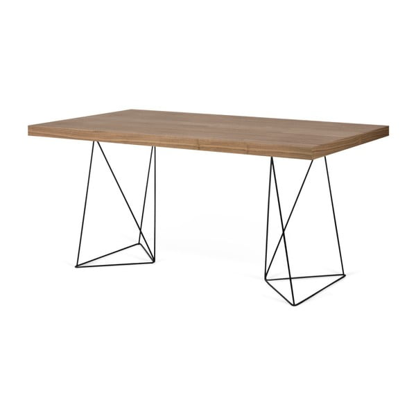 Metalljalgadega töölaud , 160 x 90 cm Multi - TemaHome-image-1